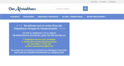 Desktop Screenshot of dasaltstadthaus.com